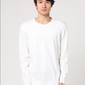 Onitsuka Tiger Men White Long Sleeve Sz: 2XL MSRP $55